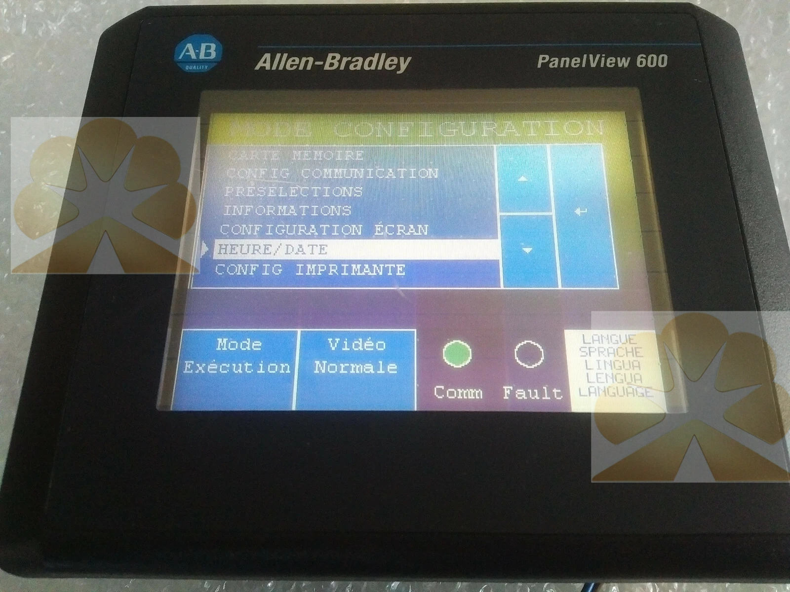 2711-T6C10L1 Allen‑Bradley PanelView 600 Color Touch HMI