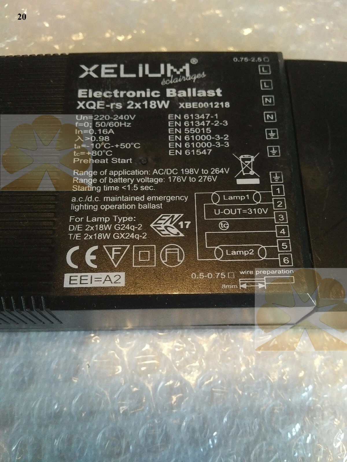 Schneider Electric XBE001218 Product Description