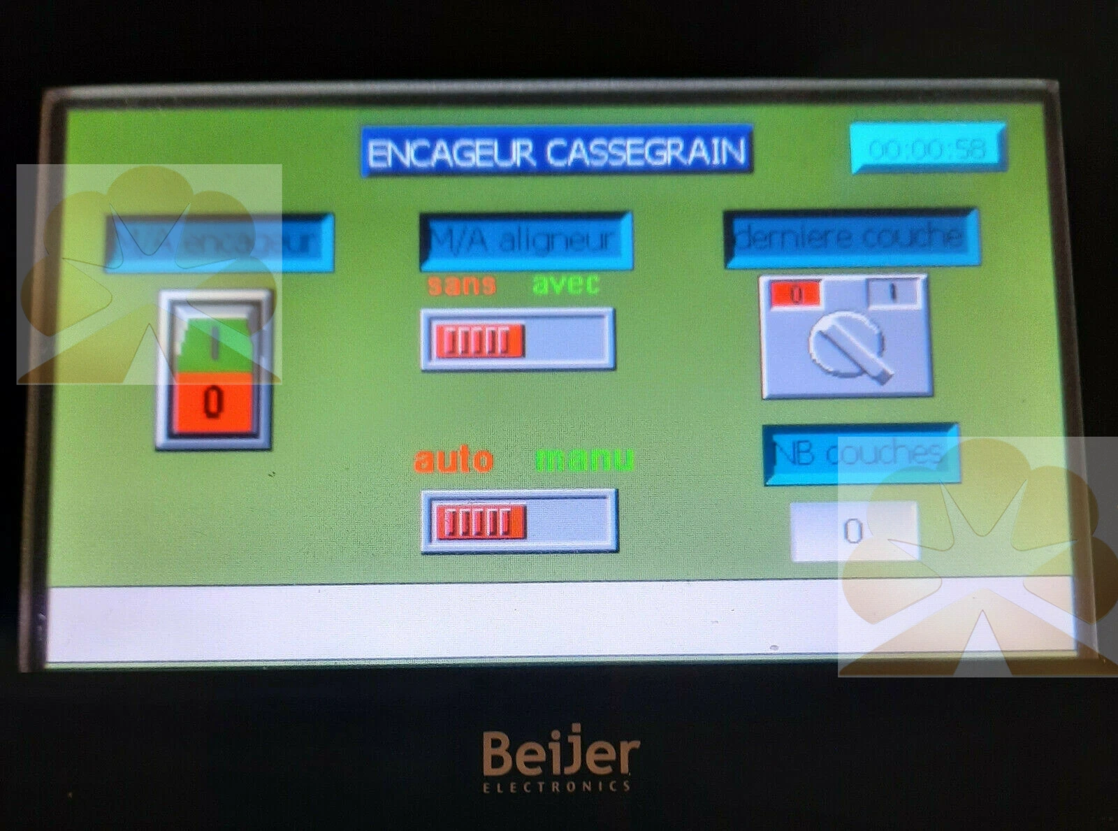 iX T4A Beijer Electronics 4.3" Touch HMI