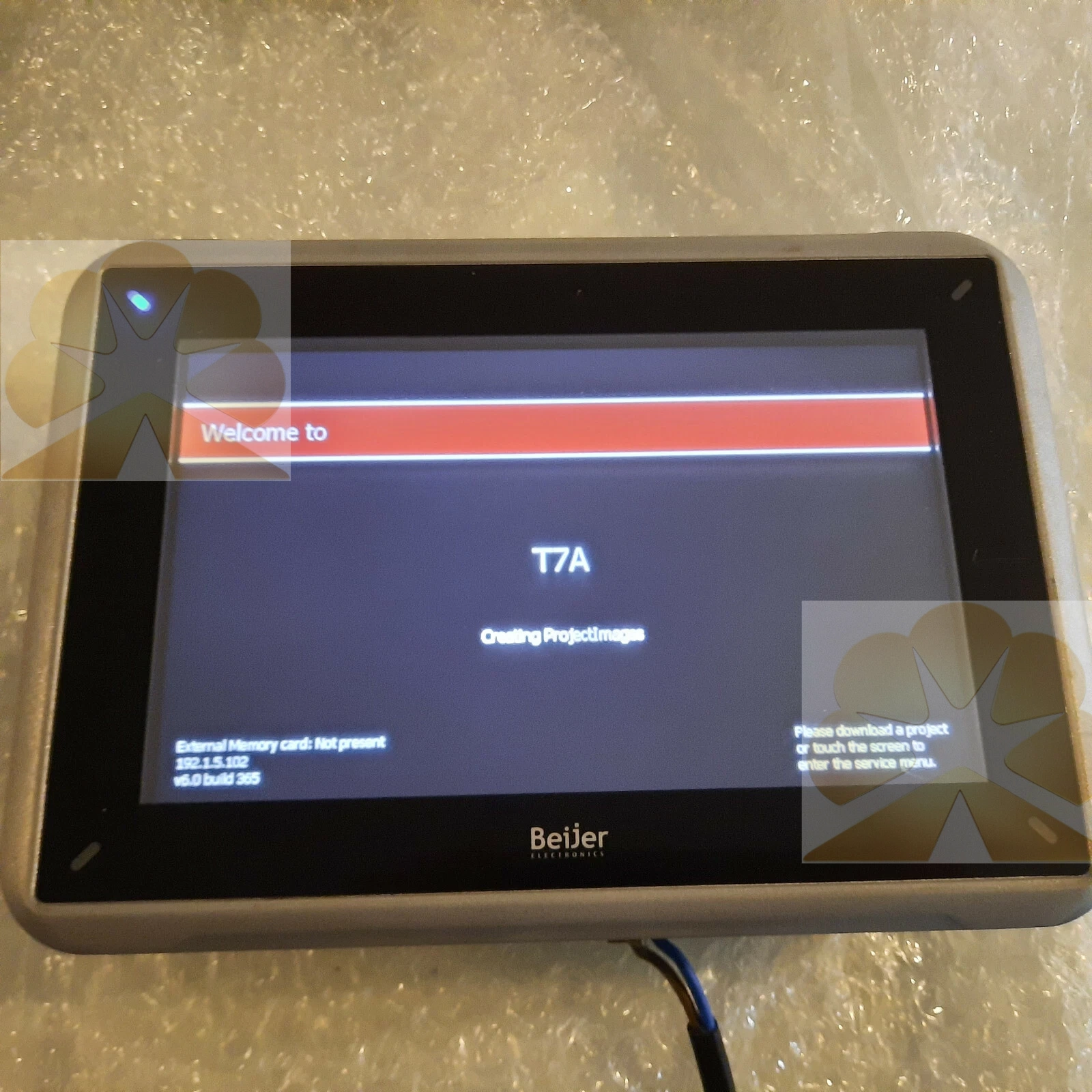iX T7A Beijer Electronics 7" Wide Touch HMI