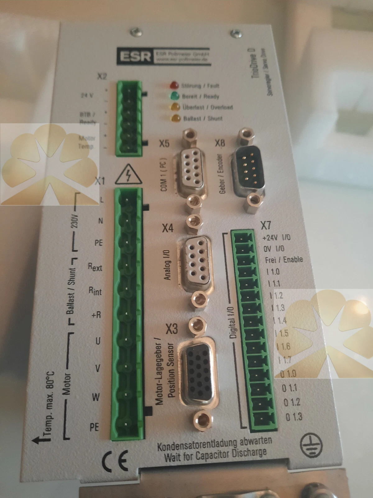 TrioDrive D/PS BN 6757.4761 ESR Pollmeier Digital AC Servo Amplifier