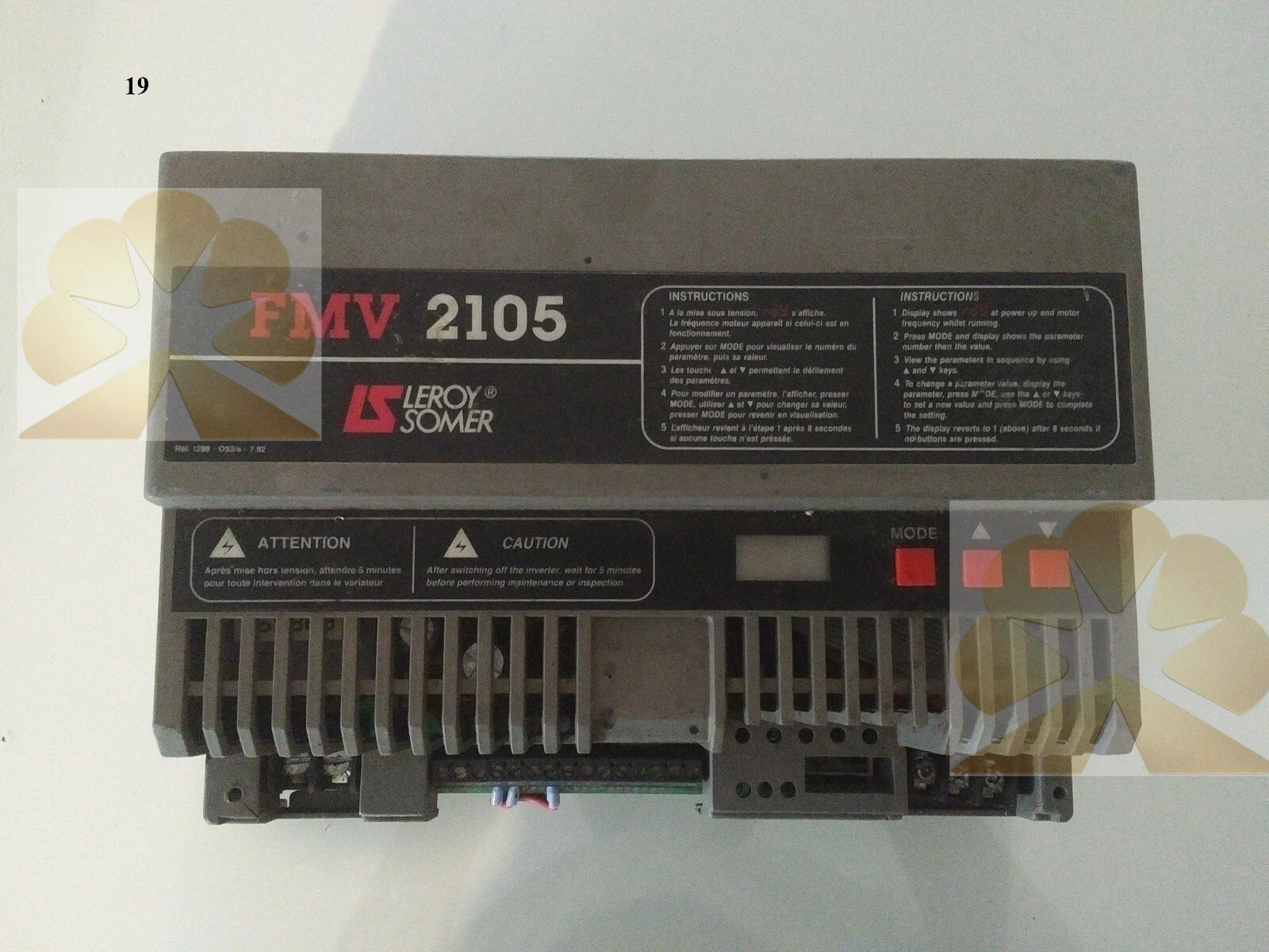 LEROY SOMER FMV 2105 Product Description