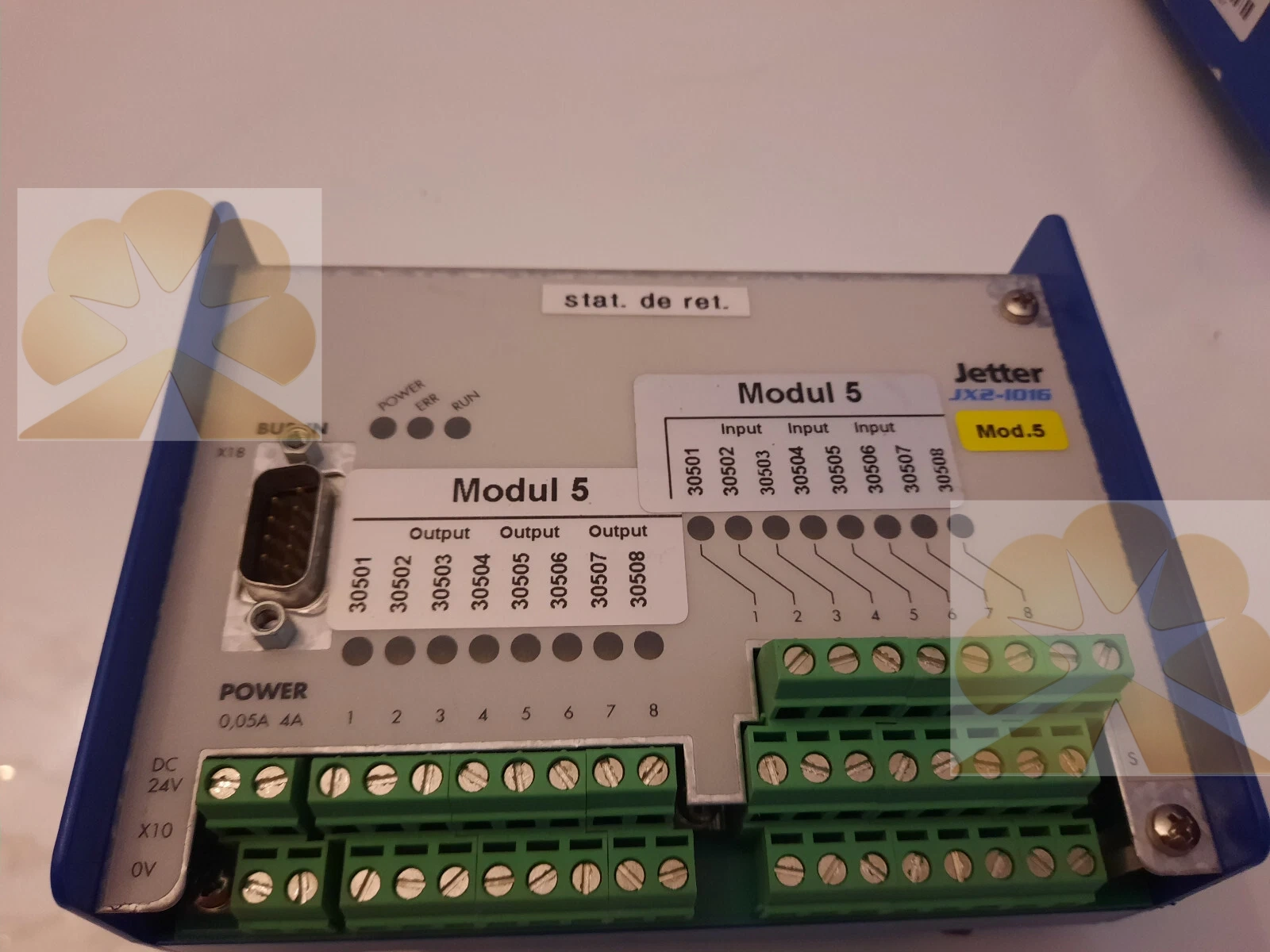 Jetter JX2-IO16 Digital I/O Peripheral Module