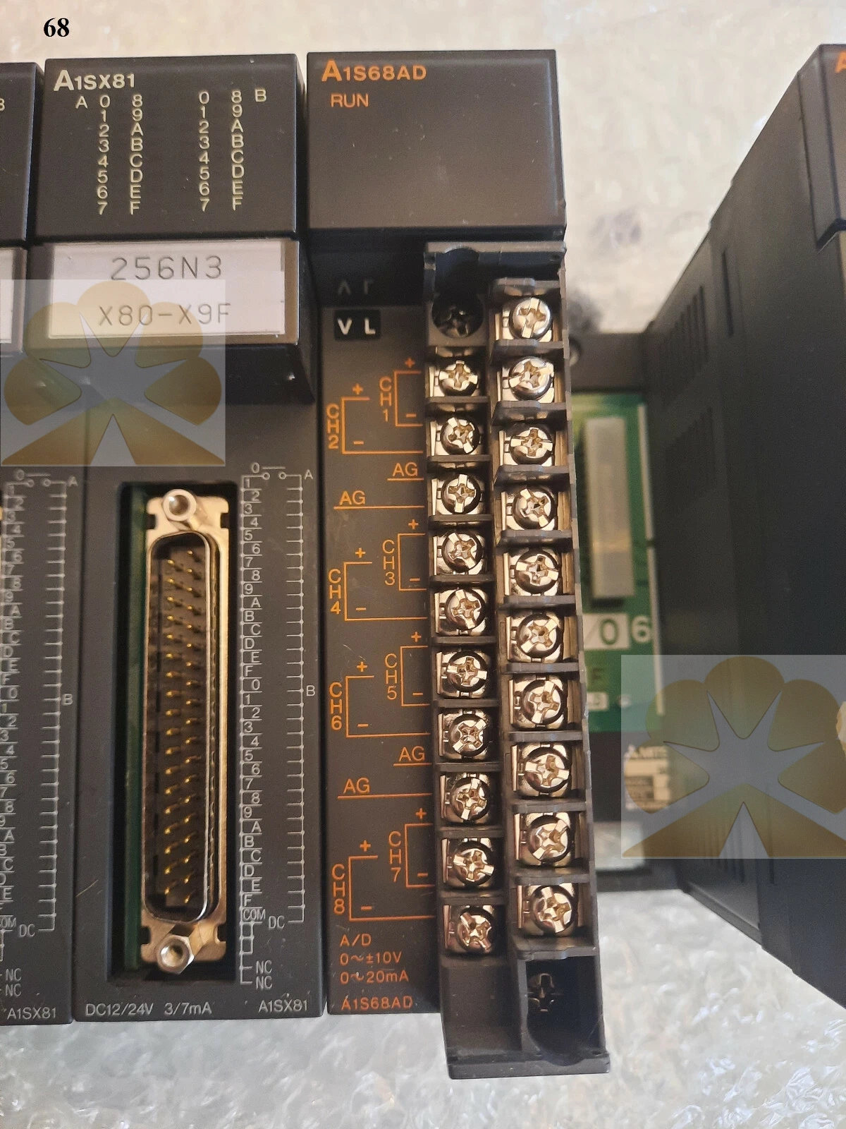 Mitsubishi A1S68AD MELSEC-A Series 8-channel Analog Input Module