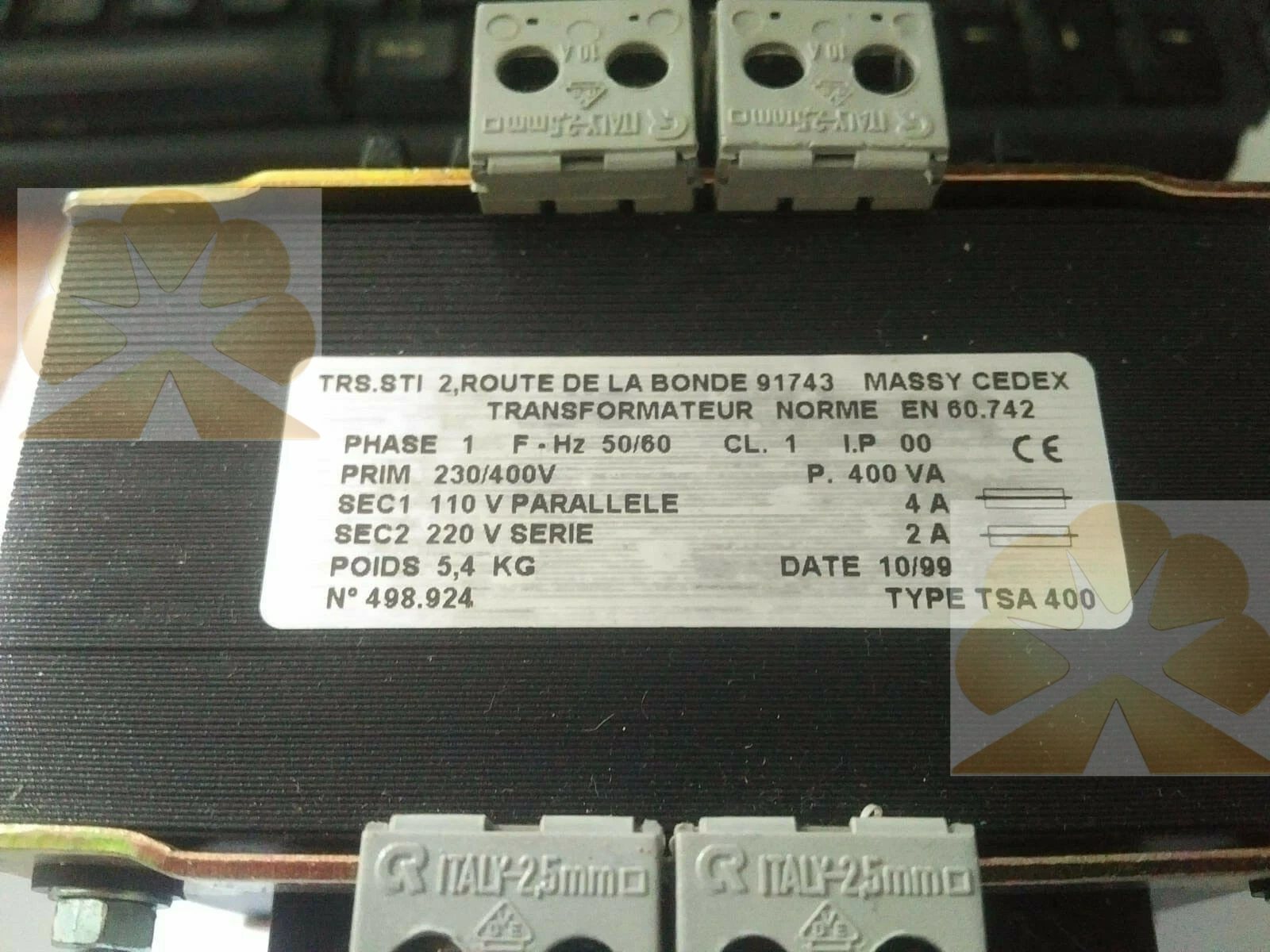 TRANSFORMER 400VA Product Description