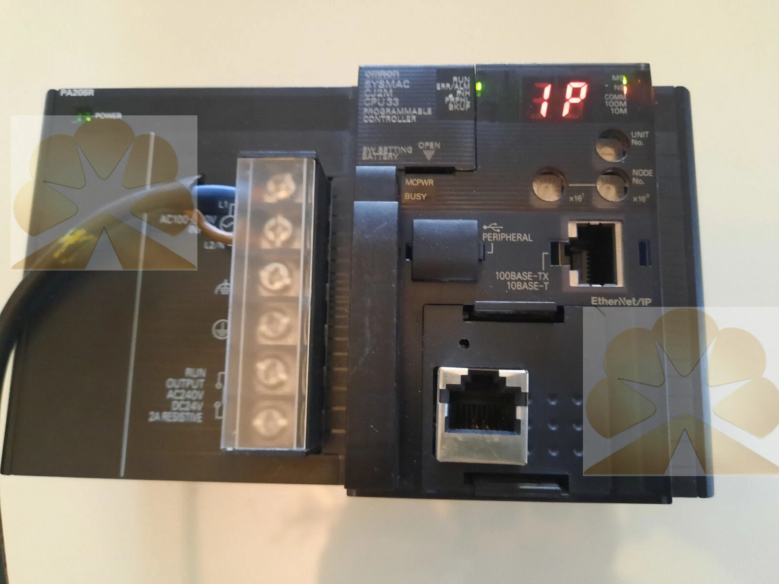CJ2M-CPU33 Omron CJ2M PLC CPU Unit