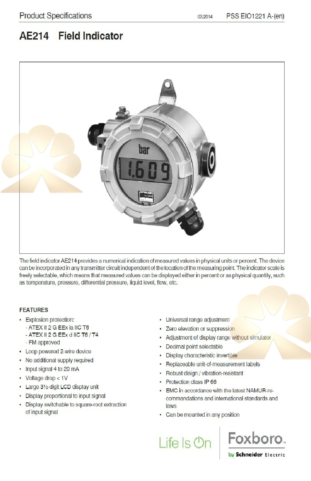 Nippon Gear AE214 Multi-turn Electric Valve Actuator