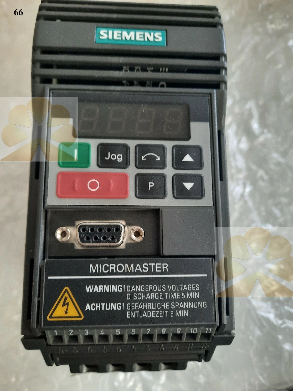 Siemens 6SE9211-5CA40 MICROMASTER MM25/2 Frequency Inverter