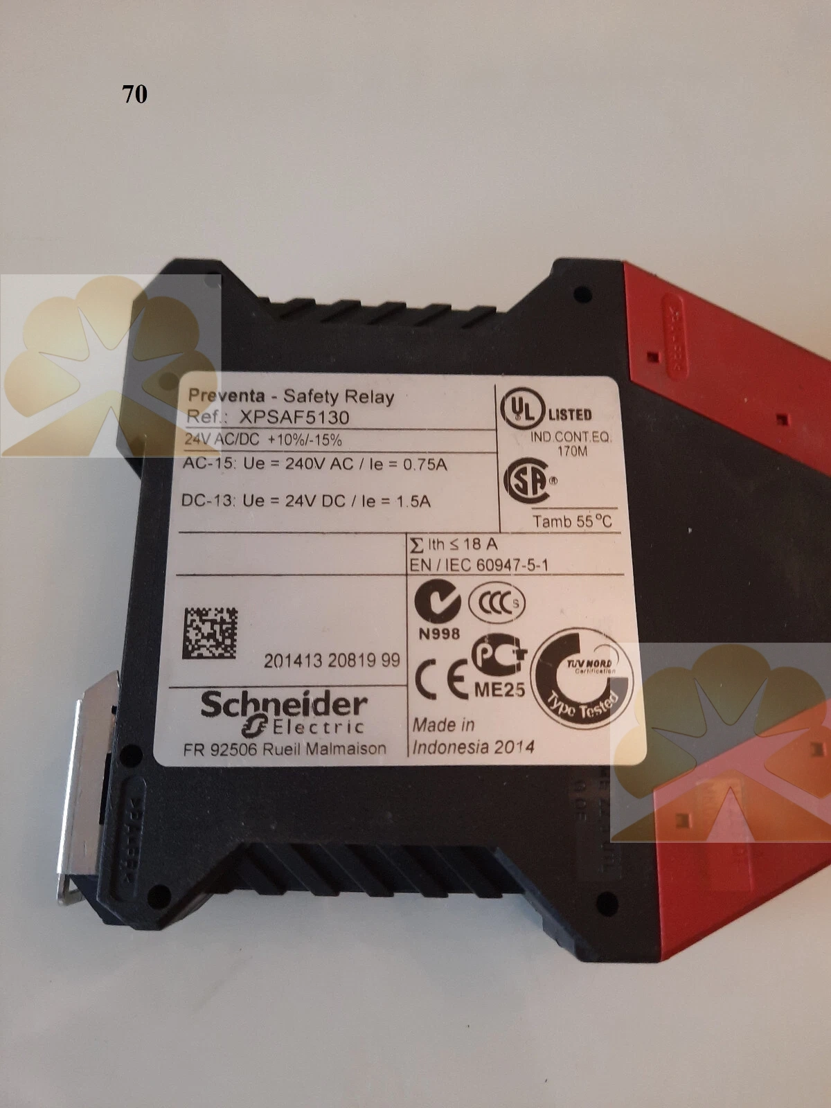 XPSAF5130 Schneider Preventa XPS-AF Safety Relay Module