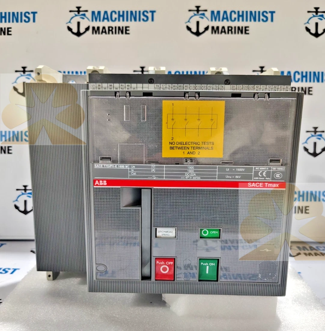 ABB SACE TMAX T7D-PV/E 1600M 4-POLE Moulded Case Circuit Breaker