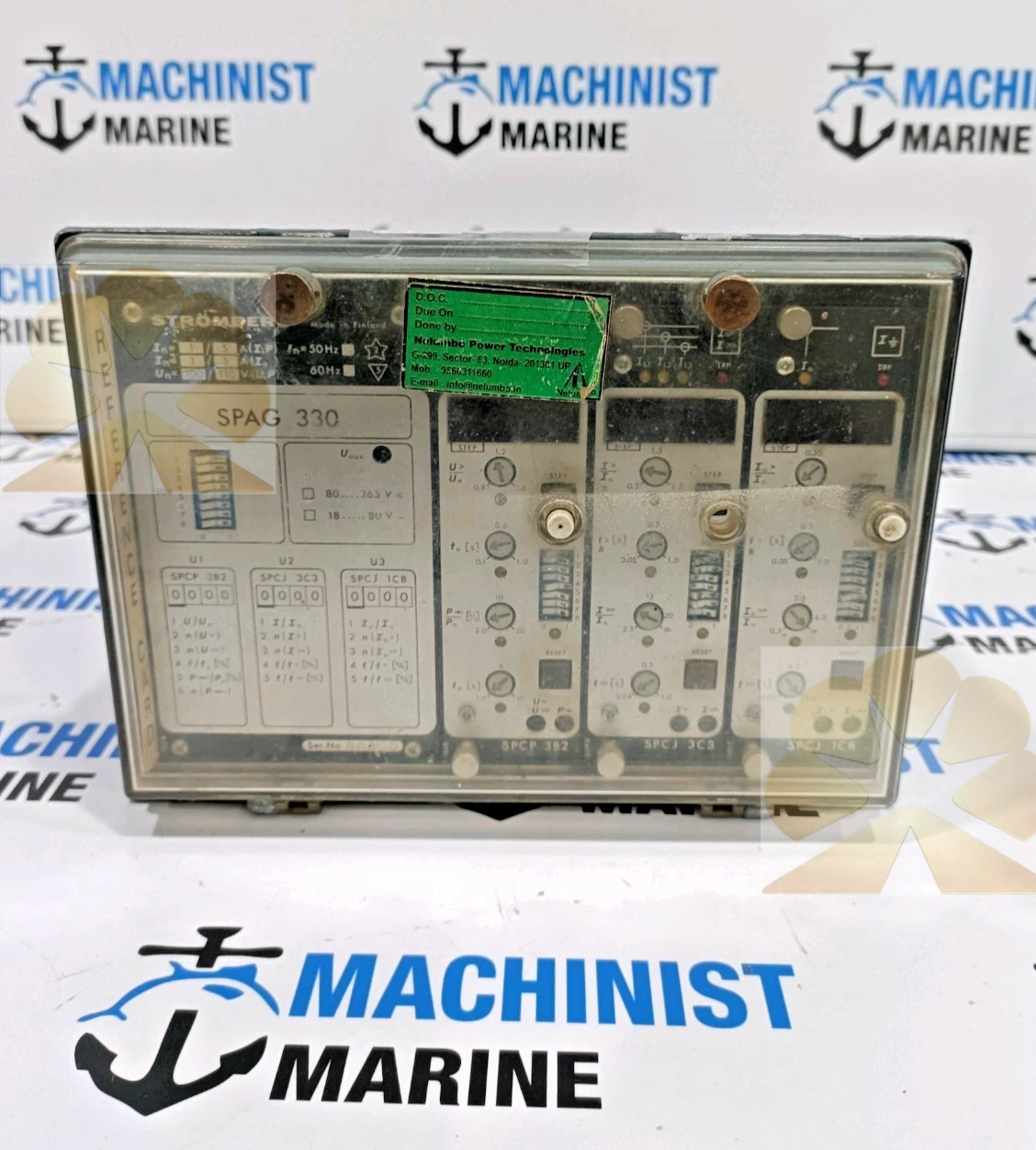 ABB STROMBERG SPAG 330 DIFFERENTIAL RELAY