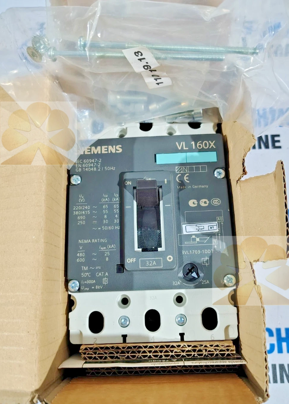 Siemens 3VL1703-1DD33-0AA0