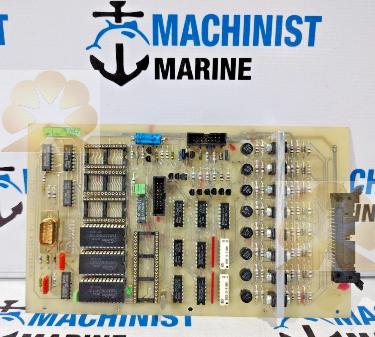 A.S. SERVOTEKNIKK BCC-83972-1 MARINE TELEGRAPH CONTROL PCB