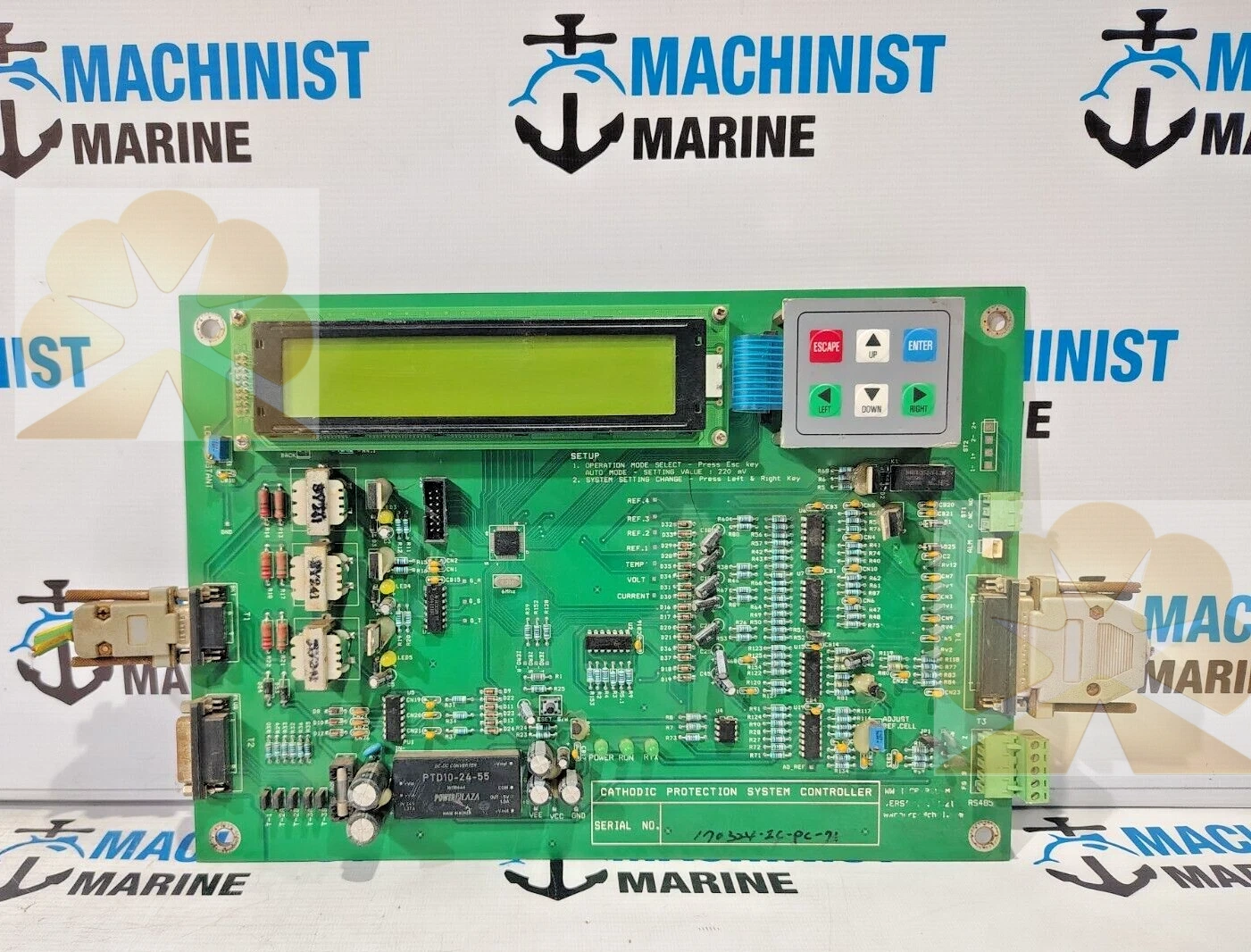 CATHODIC PROTECTION SYSTEM CONTROLLER WW-ICCP-PSU-M 1.21 PCB BOARD