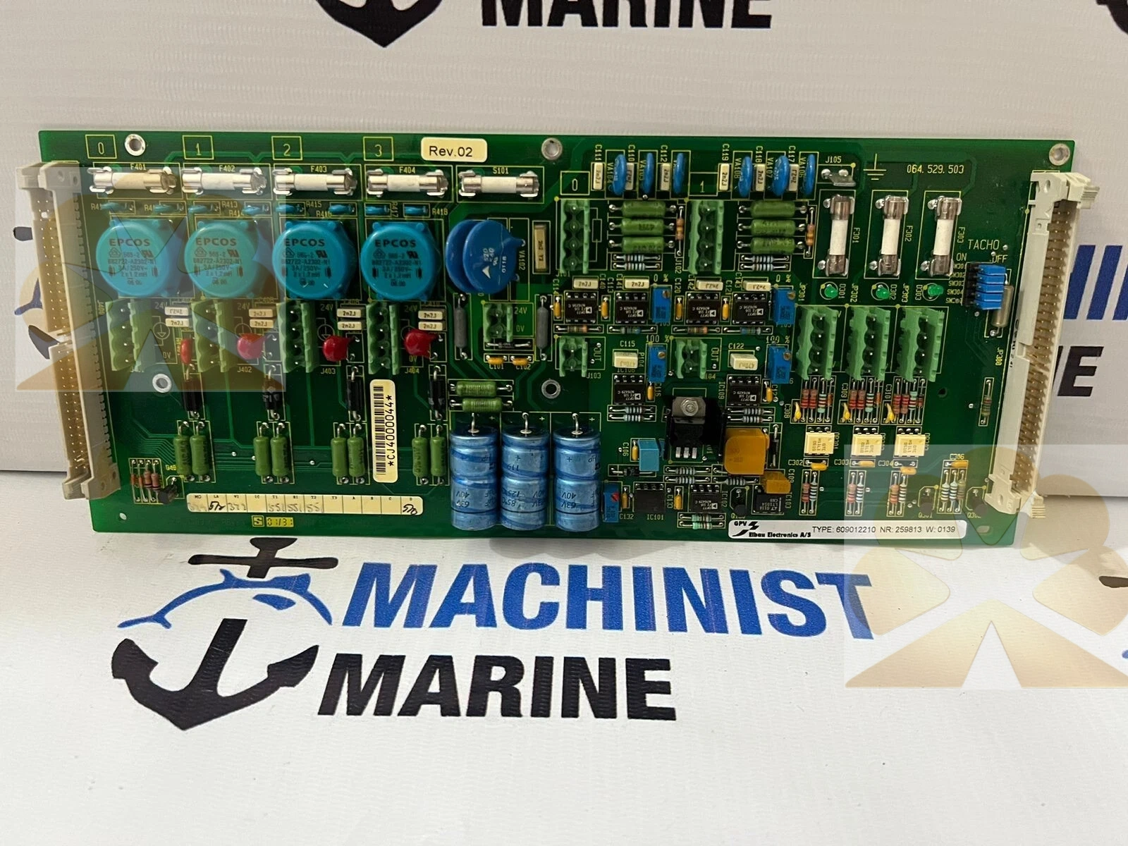 GPV ELBAU ELECTRONICS 609012210 MARINE PROCESS INTERFACE PCB