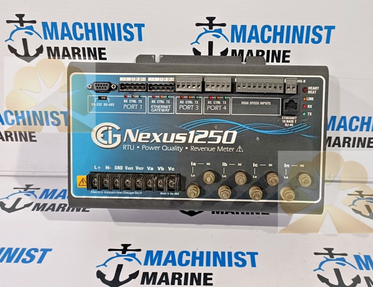Electro Industries/Gauge Tech NEXUS 1250-G-D2-60HZ-INP10-512K Revenue Meter