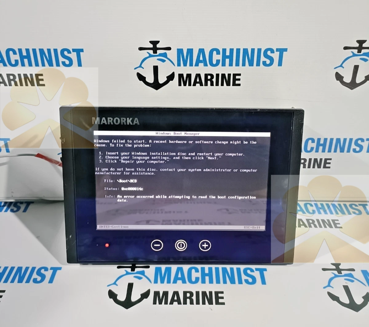 HATTELAND HD 08T21 MRC-EBG-PGBA 8'' MARITIME MULTI COMPUTER DISPLAY
