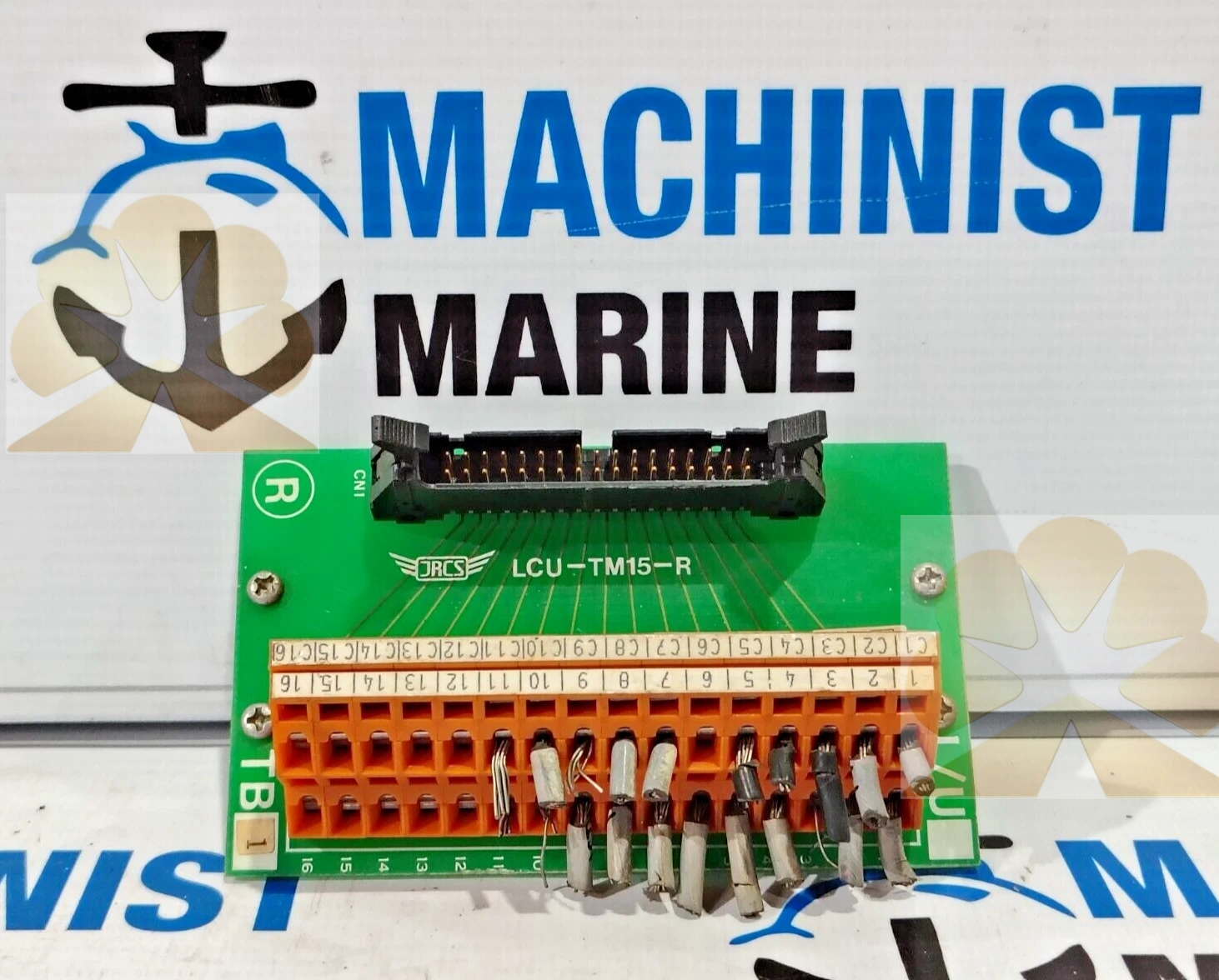 JRCS LCU-TM15-R TM15-L MARINE TANK GAUGING DUAL INTERFACE PCB