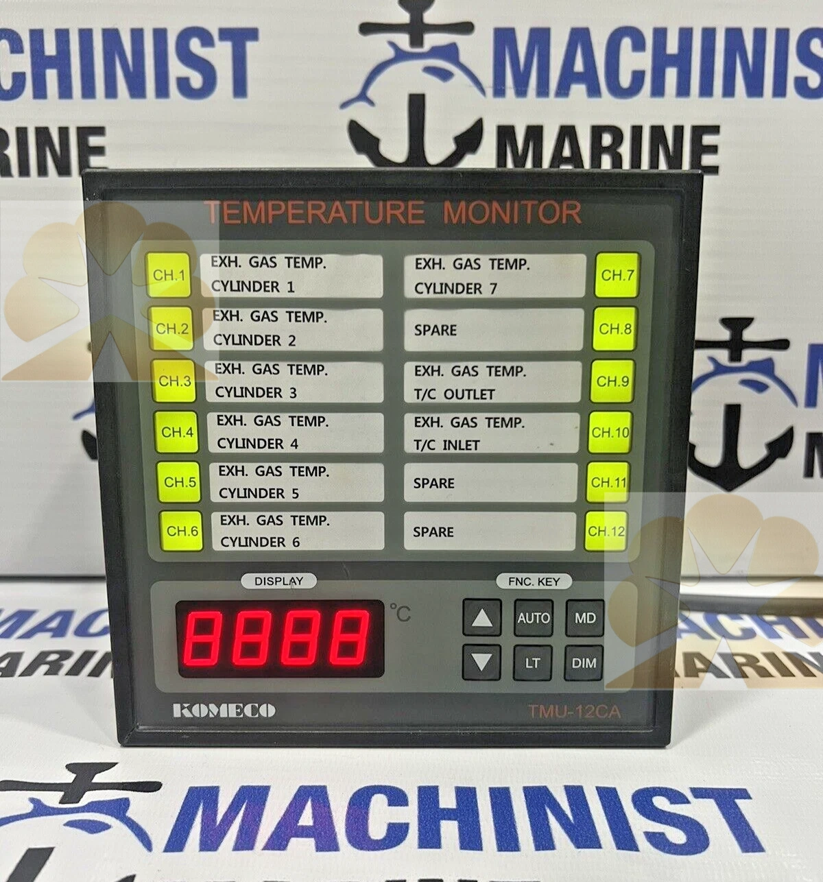 KOMECO TMU-12CA Temperature Monitor