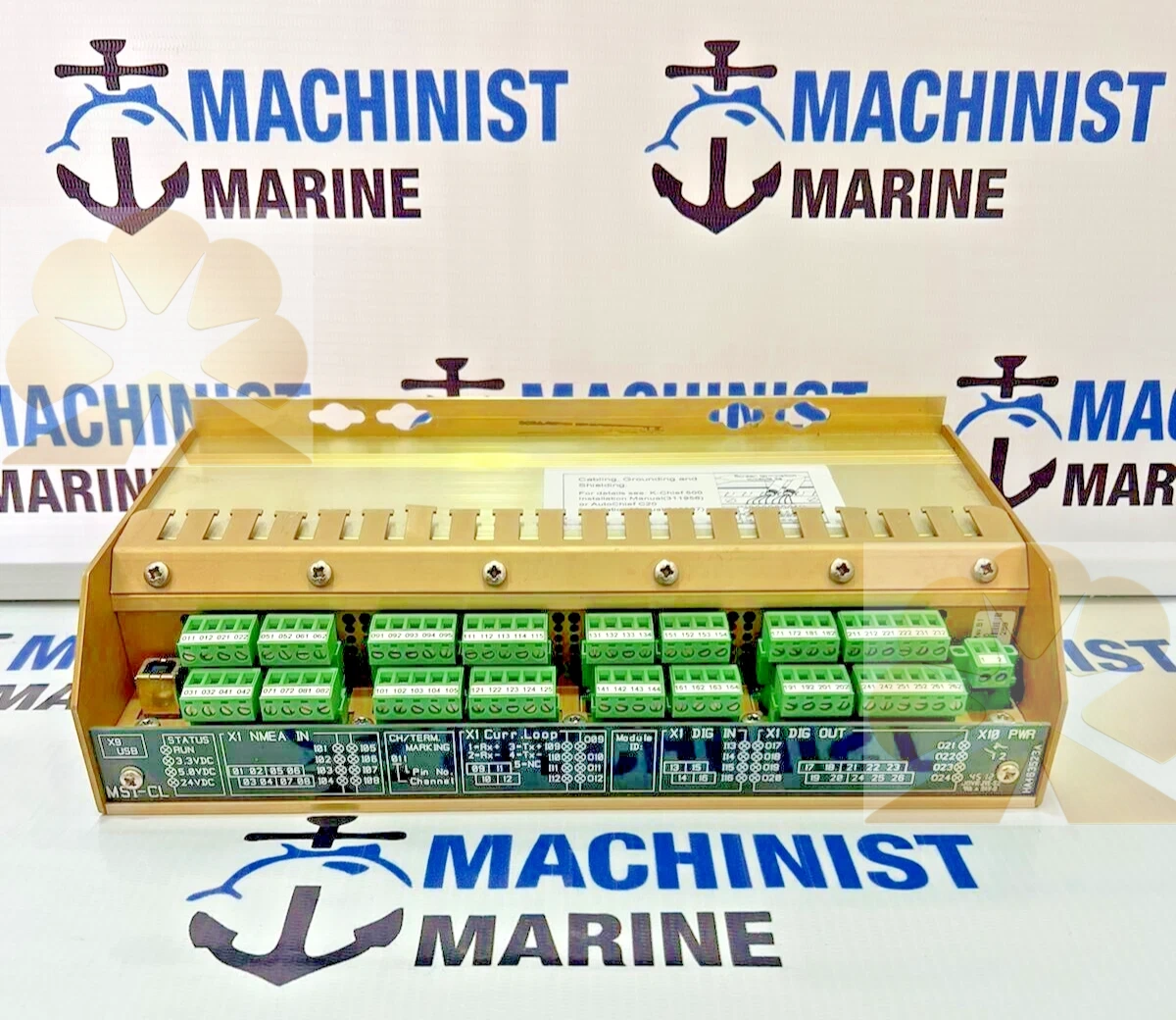 KONGSBERG 339369 MSI-CL CURRENT LOOP INTERFACE MODULE