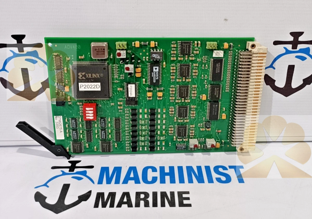 KONGSBERG SIMRAD AOV400 AO-og 26 FAILSAFE AL-KANALER PCB CARD 37960820 B