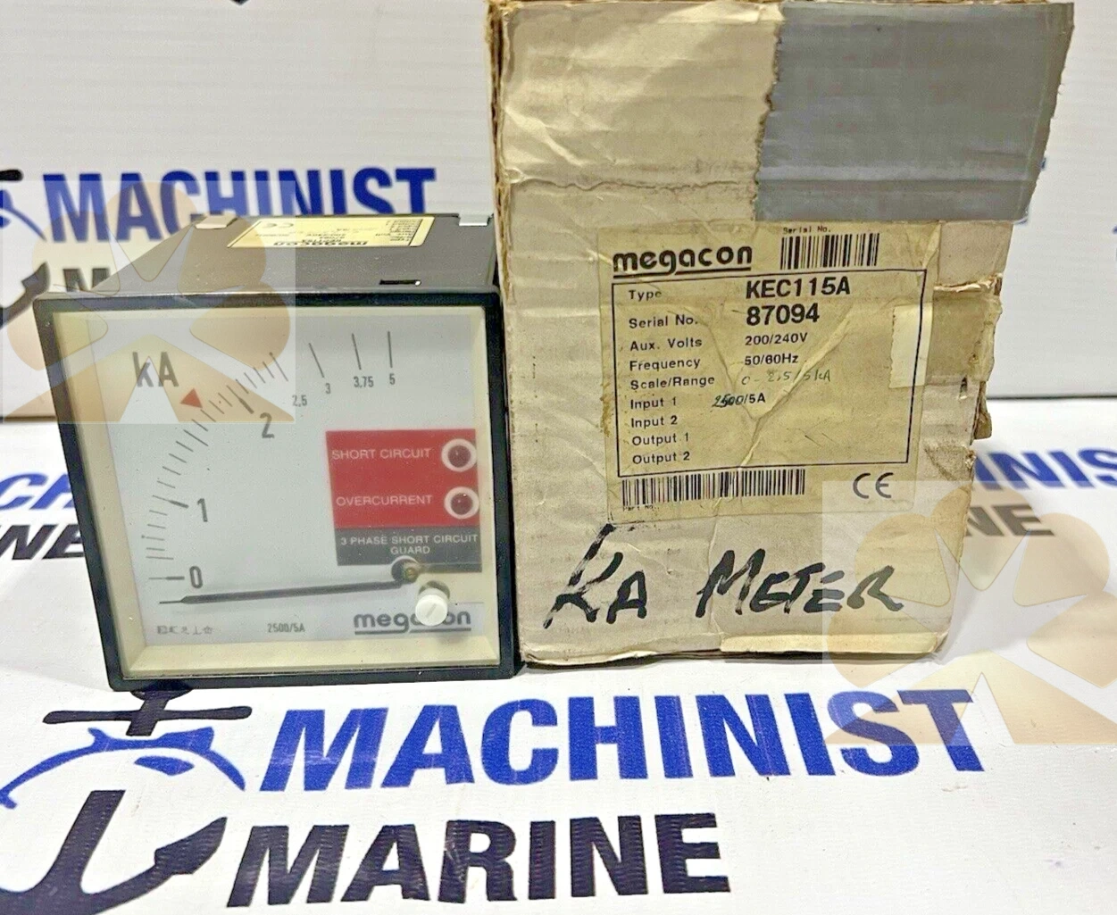MEGACON KEC115A 3 PHASE SHORT CIRCUIT GUARD, NEW WITH FREE EXPRESS SHIPPING
