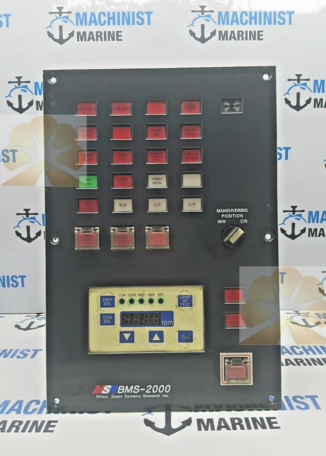 MITSUI ZOSEN SYSTEMS MBP-3A BMS-2000 MARINE MAIN ENGINE REMOTE CONTROL SYSTEM