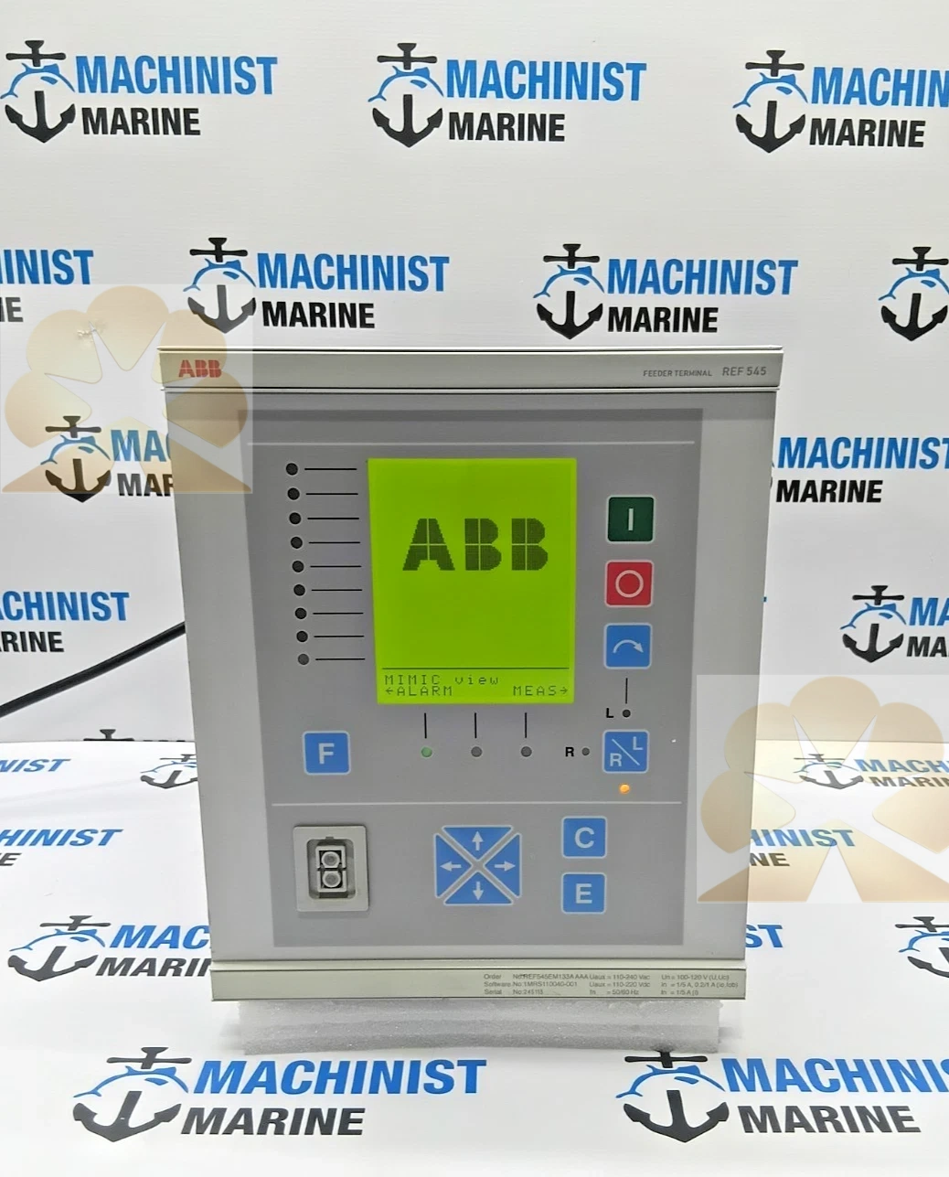 ABB REF 545 FEEDER TERMINAL RELAY REF545CC133 REV A1