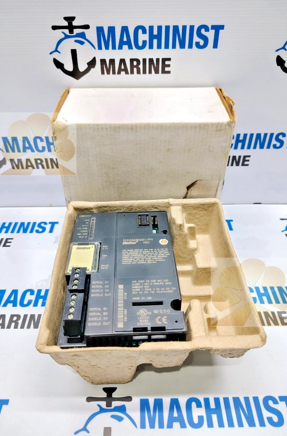 GE GENIUS FANUC IC200GBI001
