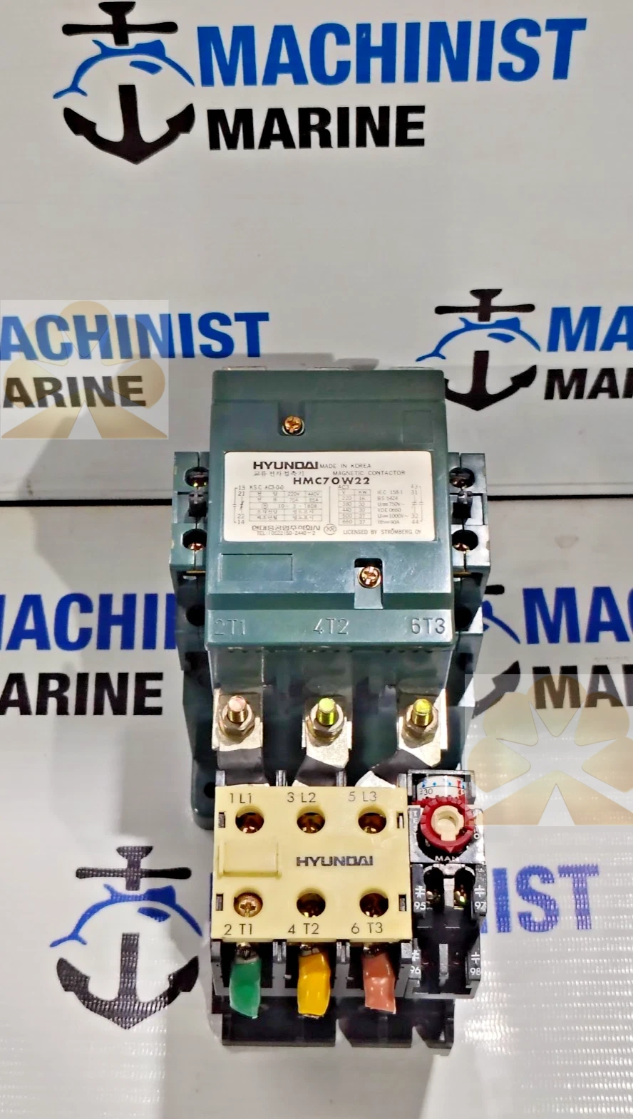 HYUNDAI HMC70W22 MAGNETIC CONTACTOR (HMC70W22)