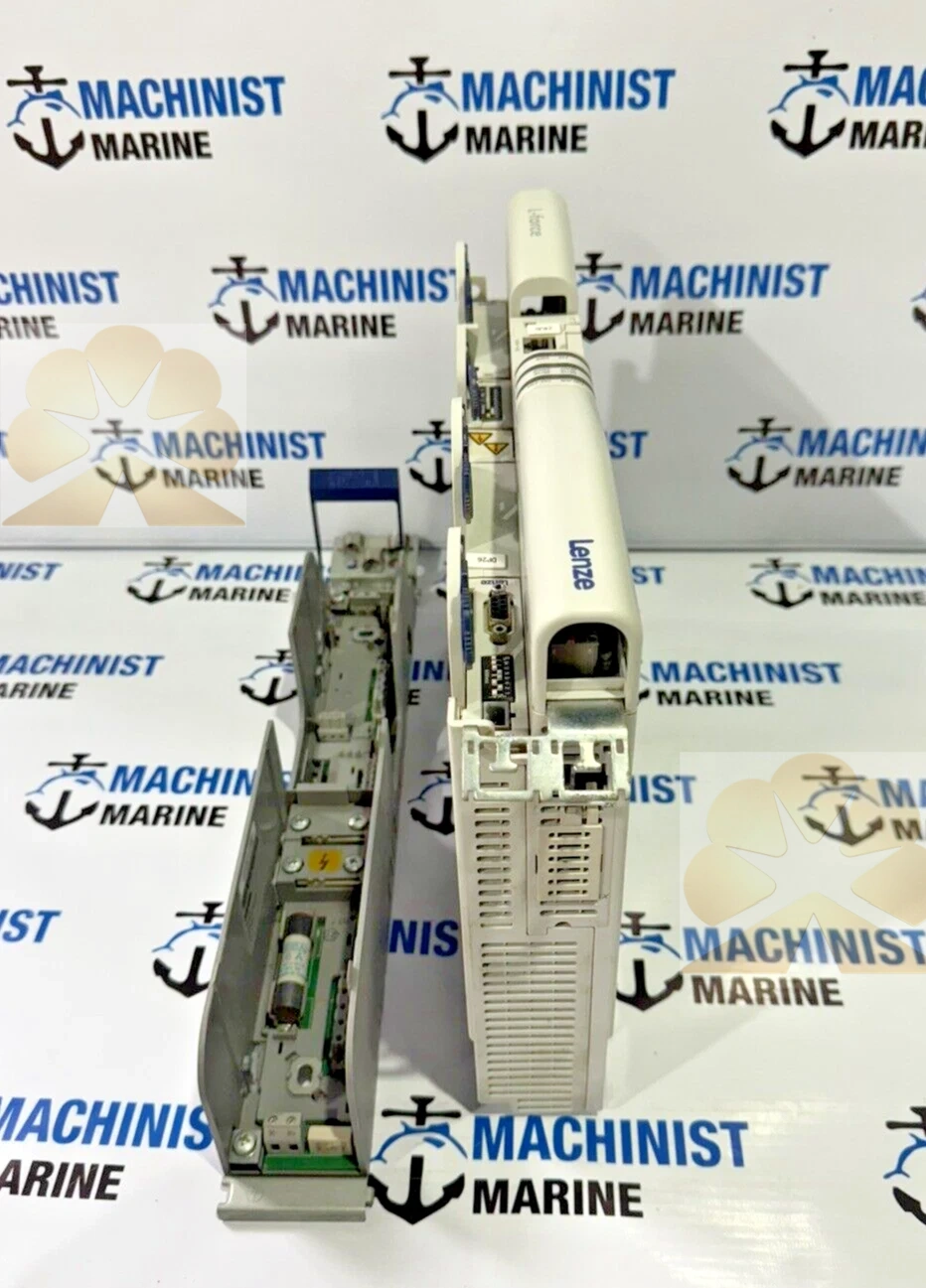 LENZE E94APNE03641B, E94AMHE0024 DC SUPPLY UNIT & SERVO AXIS MODULE SET