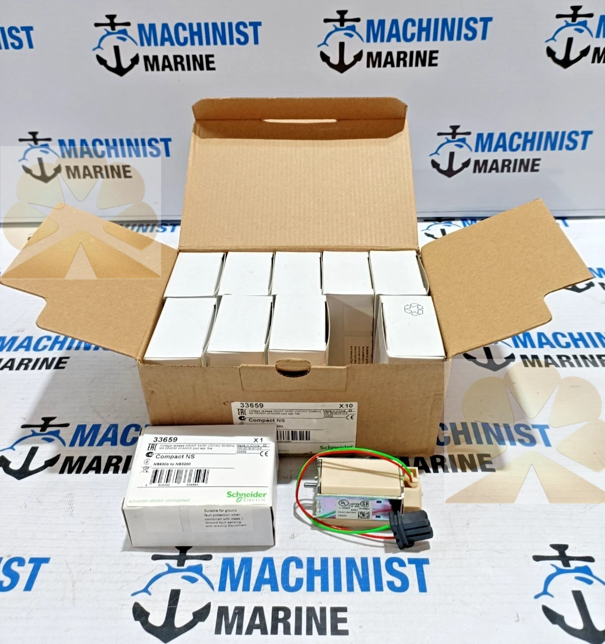 SCHNEIDER 33659 VOLTAGE RELEASE MX/XF 24/30 VDC/AC
