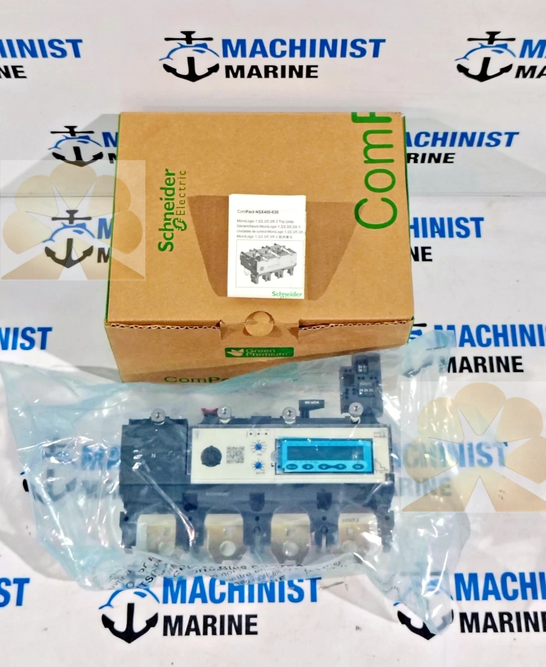 Schneider Compact NSX400/630 LV432112 4P4D Micrologic 6.3 E 400A trip unit