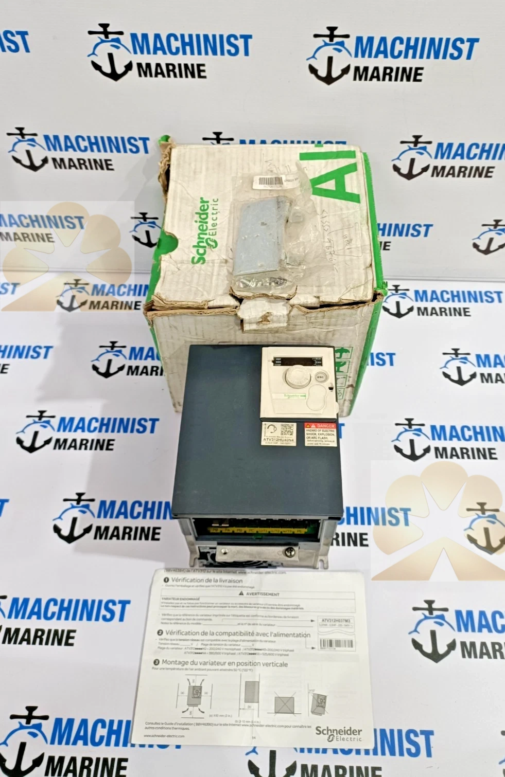 SCHNEIDER ELECTRIC ATV312HU40N4 AC SPEED DRIVE ALTIVAR 312