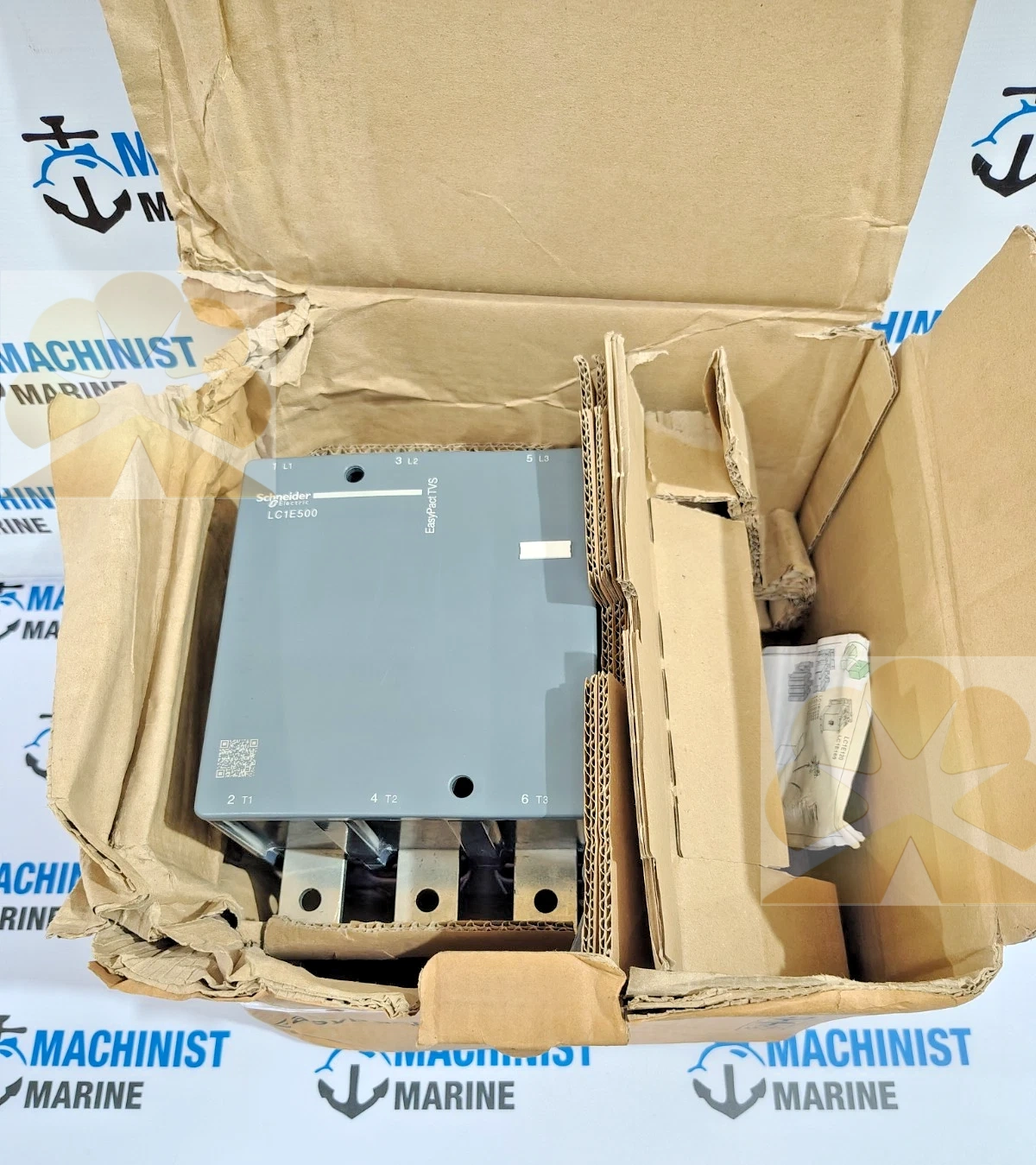 SCHNEIDER ELECTRIC EASYPAC TVS LC1E500 3-POLE POWER CONTACTOR