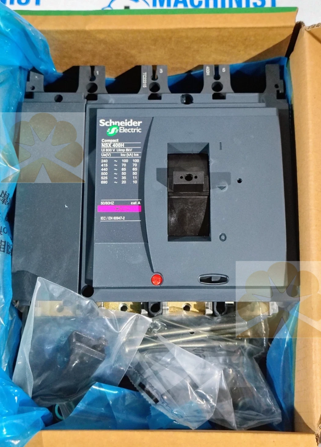 SCHNEIDER LV432409 ComPacT NSX400H Molded-Case Circuit Breaker Basic Frame