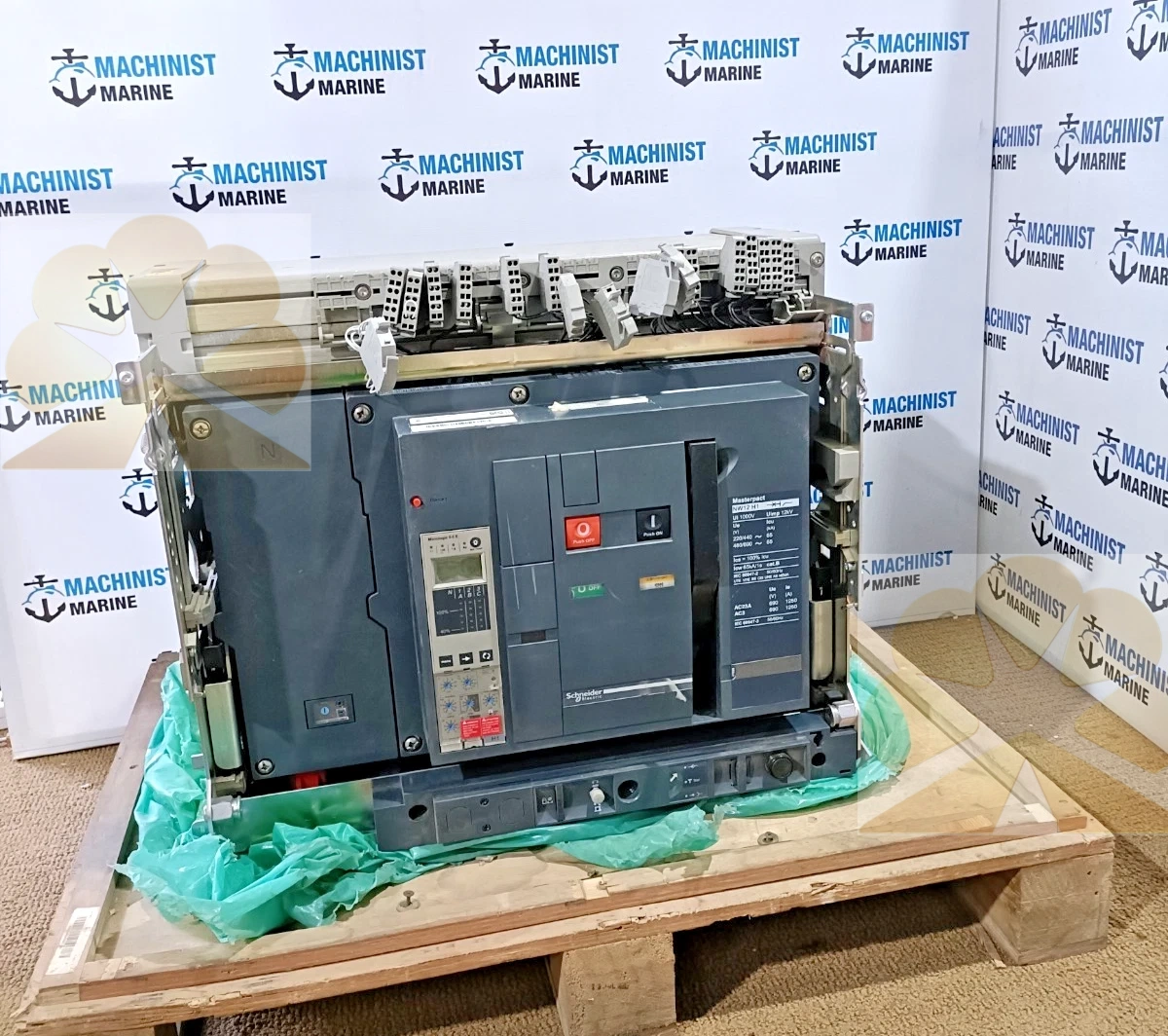 SCHNEIDER MASTERPACT NW NW12H1 CIRCUIT BREAKER ACB 1250A MICROLOGIC 6.0 4P