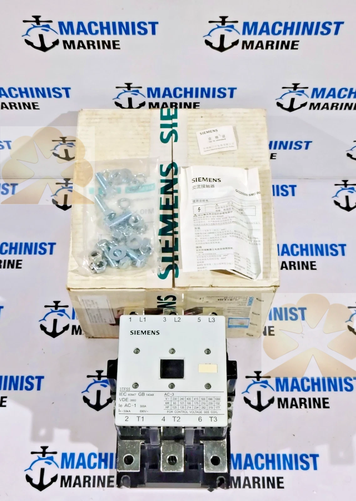 SIEMENS 3VL5763-2AA36-0AA0 SENTRON VL630H 3-POLE MOLDED CASE CIRCUIT BREAKER (MCCB)