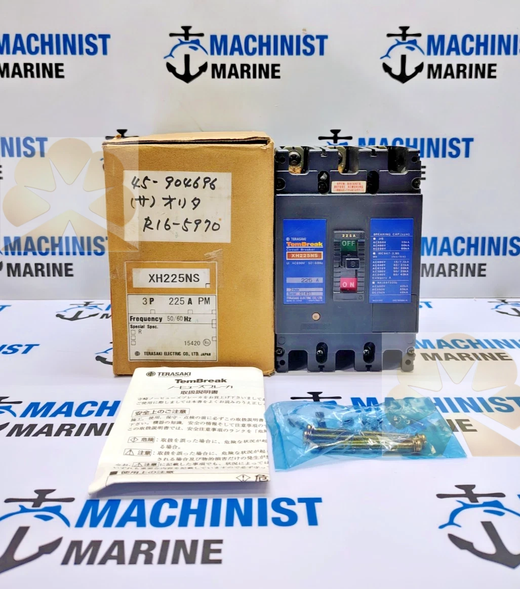 TERASAKI TEMBREAK XH225NS 3 POLE MOLDED CASE CIRCUIT BREAKER