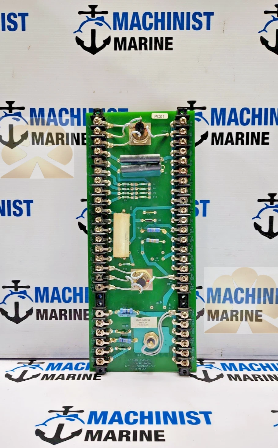 ROSS HILL CONTROLS 200C261 MARINE RIG CONTROL INTERFACE PCB