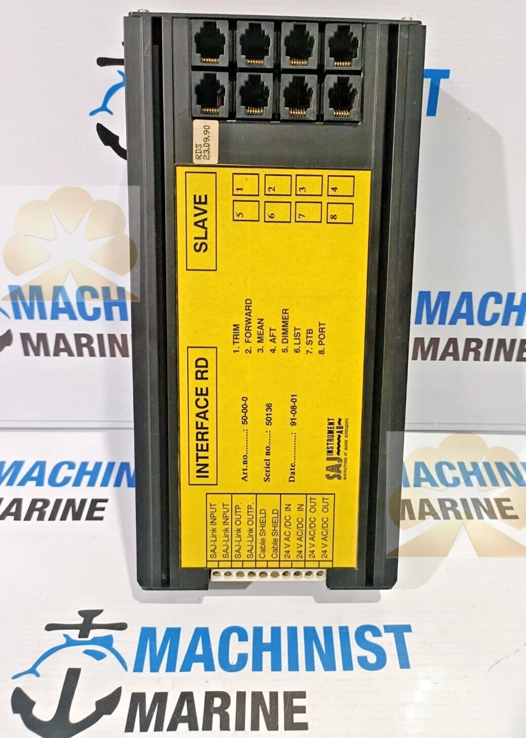 SAJ INSTRUMENT 50-00-0 Interface slave RD 23 09 90