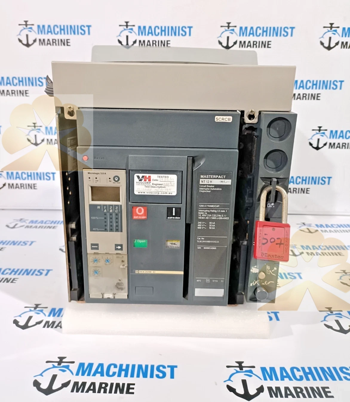SQUARE D MASTERPACT NT 12 H