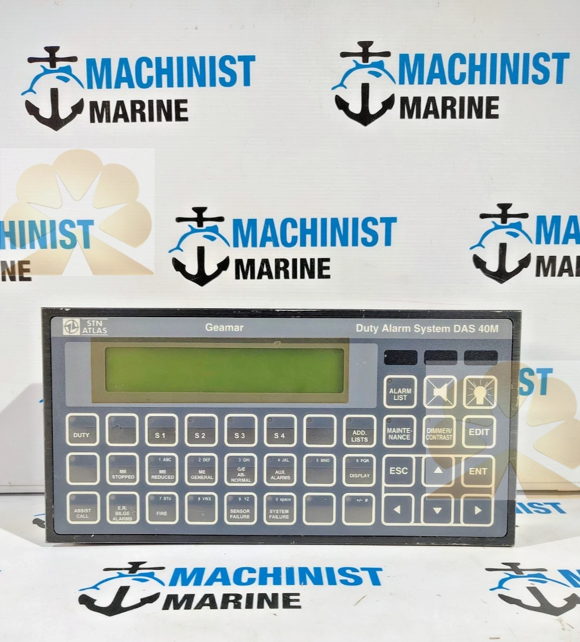 STN ATLAS ELEKTRONIK LYNGSO MARINE DAS 40M DUTY ALARM SYSTEM 271.150.186/B