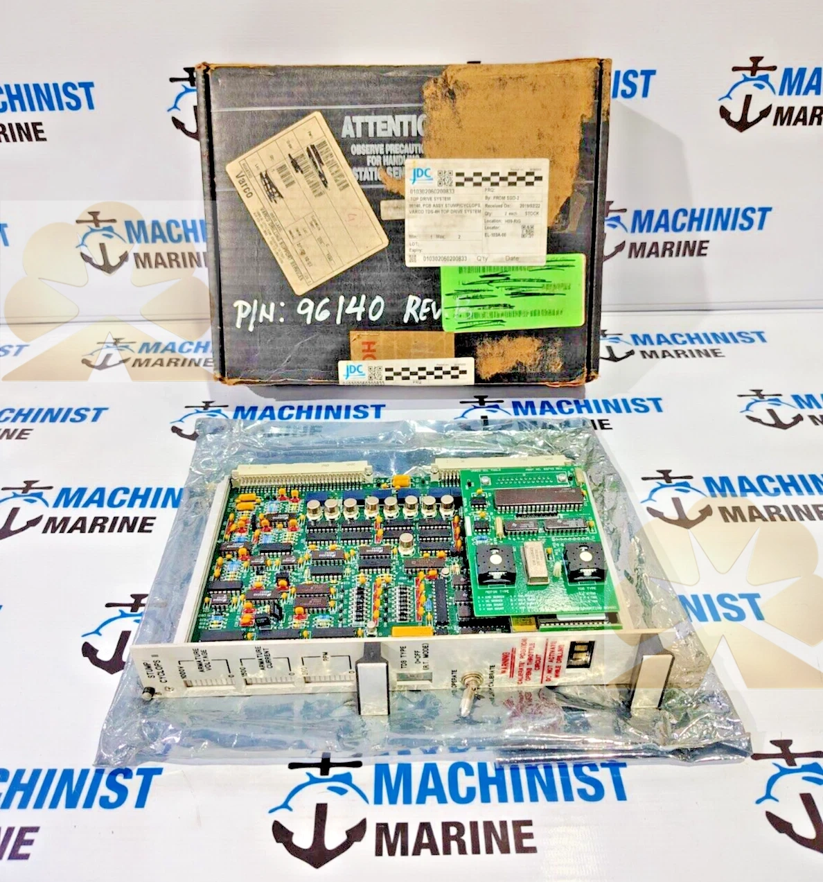 VARCO OIL TOOLS 96140 89740 Stump Cyclops II Control Board