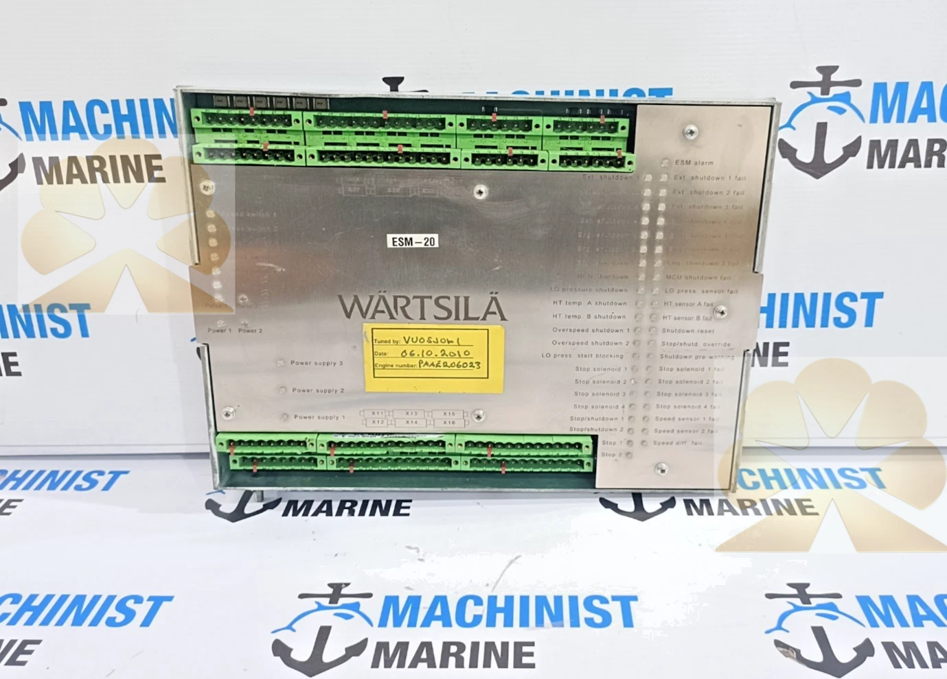 WARTSILA ESM-20 ENGINE PROTECTION MODULE PAAF074369 VERSION v1.12