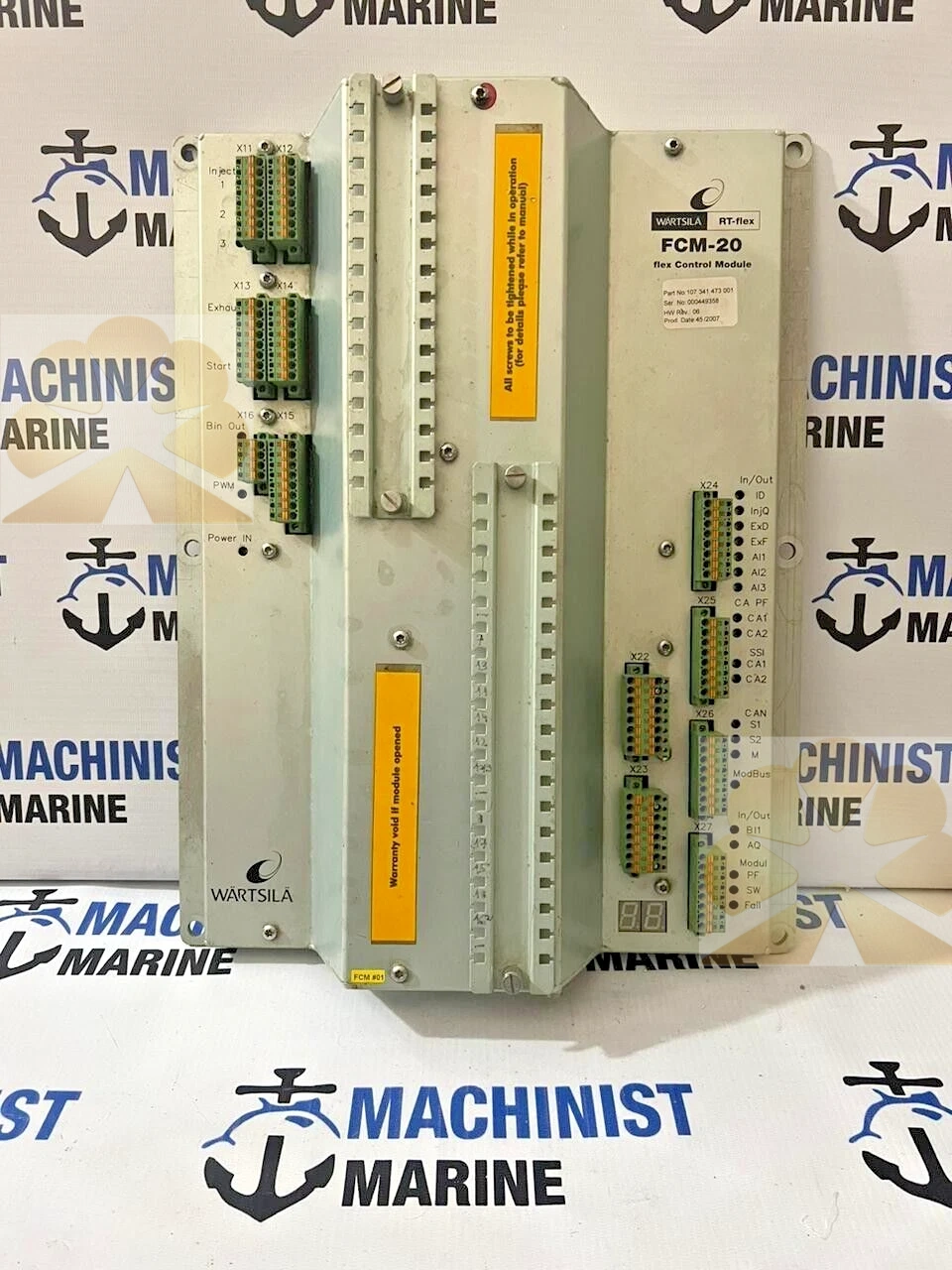 WARTSILA FCM-20 Rev 06,RT-flex 107 341 473 001
