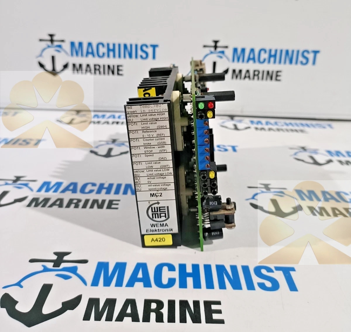 WEMA ELEKTRONIK MC2 MARINE TANK GAUGE MODULE