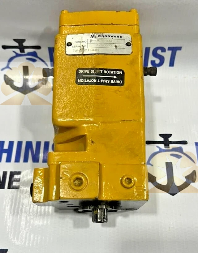 WOODWARD E 8250-553 GOVERNOR ACTUATOR 7W-6652 ECL04