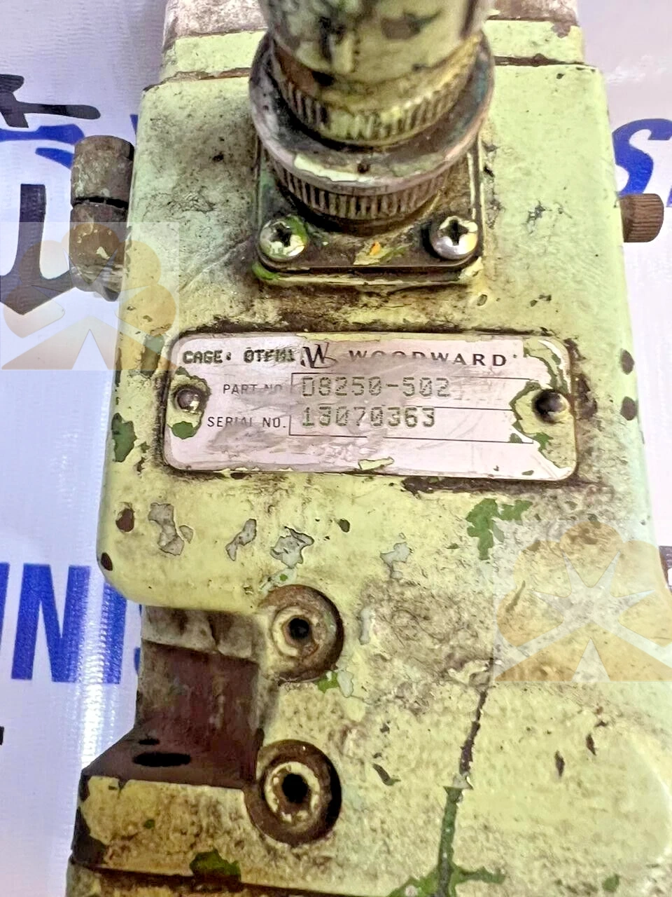 WOODWARD E8250-502 GOVERNOR ACTUATOR