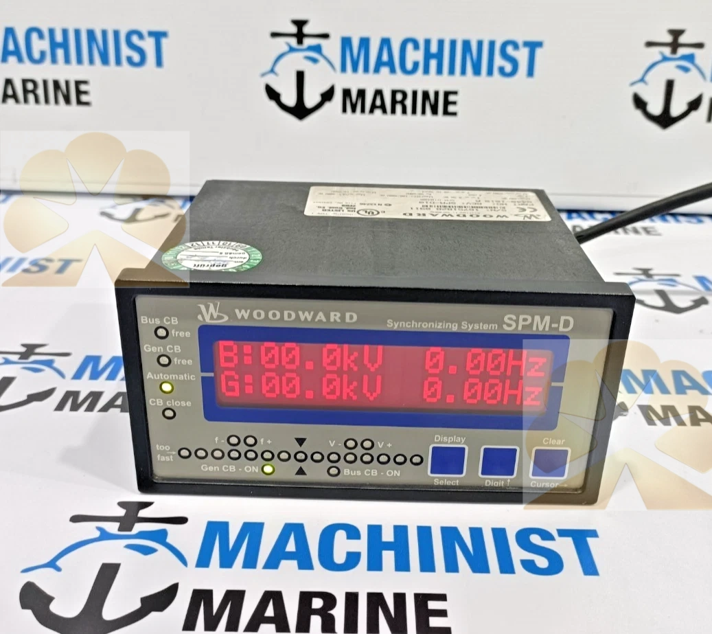 WOODWARD SPM-D10/SPM-D SYNC CONTROLLER 8440-1019 A SYNCHRONIZING SYSTEM